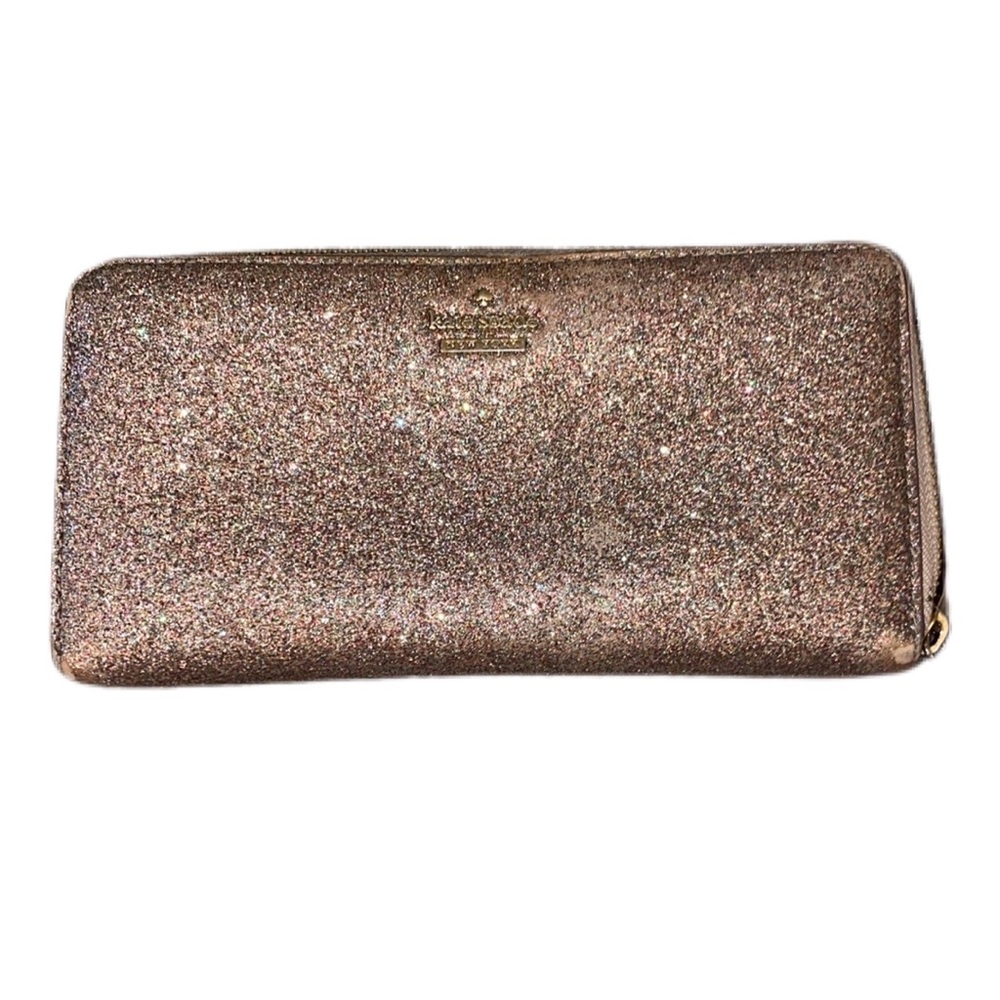 Pink glittery Kate Spade Wallet